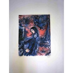 Marc Chagall litho op setformaat 50x70 cm