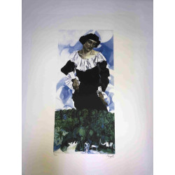 Marc Chagall litho op setformaat 50x70 cm