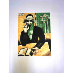 Litografía de Marc Chagall, tamaño 50x70 cm