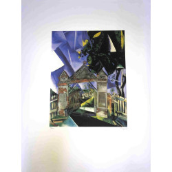 Marc Chagall litho op setformaat 50x70 cm