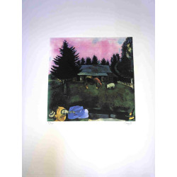 Marc Chagall litho op setformaat 50x70 cm