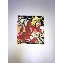 Marc Chagall litho op setformaat 50x70 cm