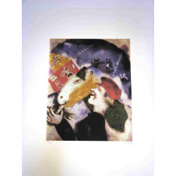Marc Chagall litho op setformaat 50x70 cm