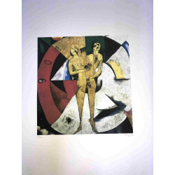Litografía de Marc Chagall, tamaño 50x70 cm