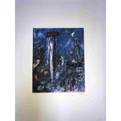 Litografía de Marc Chagall, tamaño 50x70 cm
