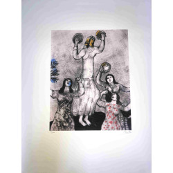 Marc Chagall litho op setformaat 50x70 cm