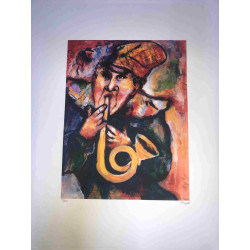 Marc Chagall litho op setformaat 50x70 cm