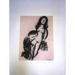 Marc Chagall litho op setformaat 50x70 cm