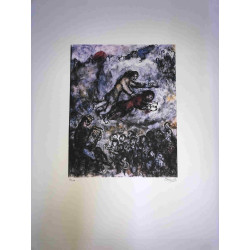 Litografía de Marc Chagall, tamaño 50x70 cm