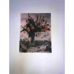 Litografía de Marc Chagall, tamaño 50x70 cm