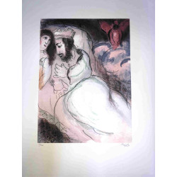 Litografía de Marc Chagall, tamaño 50x70 cm