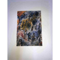 Litografía de Marc Chagall, tamaño 50x70 cm