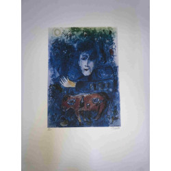 Marc Chagall litho op setformaat 50x70 cm