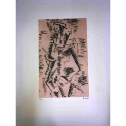Picasso Litografía offset 50x70 cm Edición Museo