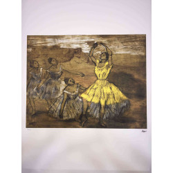 Edgar Degas litho offset 50x70 cm