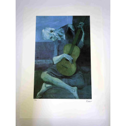 Picasso Litografía offset 50x70 cm Edición Museo