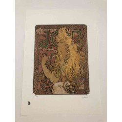 Set de litografía Alphonse Mucha 50x70 cm