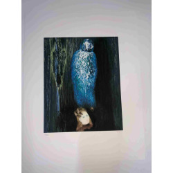 Toyen Marie Cermínova Litografia off set cm 50x65 firma su lastra con  certificato