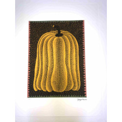 Yayoi Kusama  Litografia off set cm 50x 65 firma su lastra con certificato