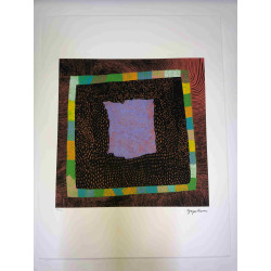 Yayoi Kusama  Litografia off set cm 50x 65 firma su lastra con certificato
