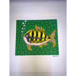 Yayoi Kusama  Litografia off set cm 50x 65 firma su lastra con certificato