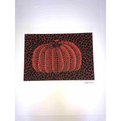 Yayoi Kusama  Litografia off set cm 50x 65 firma su lastra con certificato