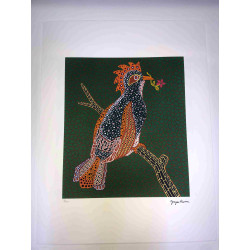 Yayoi Kusama  Litografia off set cm 50x 65 firma su lastra con certificato