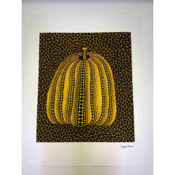 Yayoi Kusama  Litografia off set cm 50x 65 firma su lastra con certificato