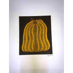 Yayoi Kusama  Litografia off set cm 50x 65 firma su lastra con certificato