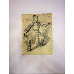 Edgar Degas lithograph off set 50x70 cm