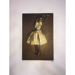 Edgar Degas litho offset 50x70 cm