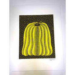 Yayoi Kusama Litografia offset 50x65 cm podpis na tanieri s certifikátom