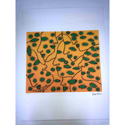 Yayoi Kusama Litografia off set 50x65 cm semnătură pe placă cu certificat