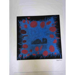 Yayoi Kusama Litografia offset 50x65 cm podpis na tanieri s certifikátom