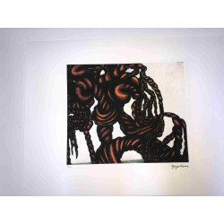 Yayoi Kusama Litografia off set 50x65 cm semnătură pe placă cu certificat