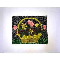 Yayoi Kusama Litografia offsetowa 50x65 cm podpis na płycie z certyfikatem