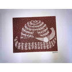 Yayoi Kusama Litografia offset 50x65 cm signatura sobre placa amb certificat