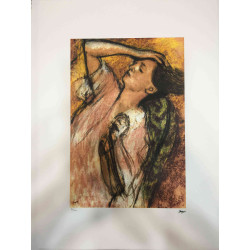 Edgar Degas lithograph off set 50x70 cm