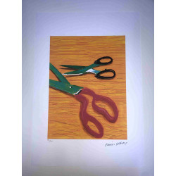 David Hockney  Litografia off set cm 50x70 certificata