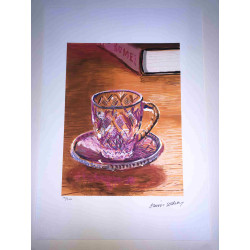 David Hockney  Litografia off set cm 50x70 certificata