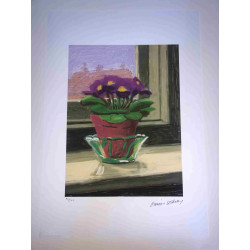David Hockney  Litografia off set cm 50x70 certificata