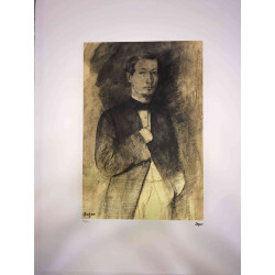 Edgar Degas litho offset 50x70 cm