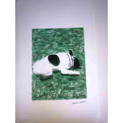 David Hockney  Litografia off set cm 50x70 certificata