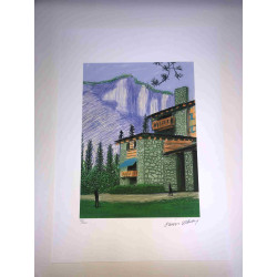 David Hockney  Litografia off set cm 50x70 certificata