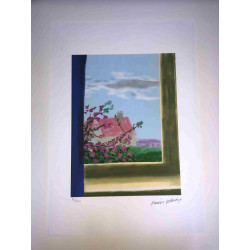 David Hockney  Litografia off set cm 50x70 certificata