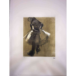 Edgar Degas lithograph off set 50x70 cm
