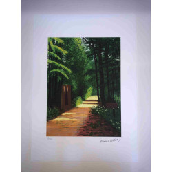 David Hockney  Litografia off set cm 50x70 certificata