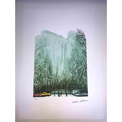 David Hockney  Litografia off set cm 50x35  Shakespeare Arts certificata