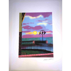 David Hockney  Litografia off set cm 50x70 certificata