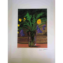 David Hockney  Litografia off set cm 50x70 certificata